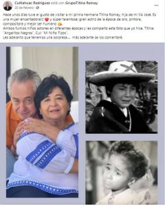 Así luce "Belén", la pequeña que actuó a lado de Pedro Infante" en "Angelitos Negros"