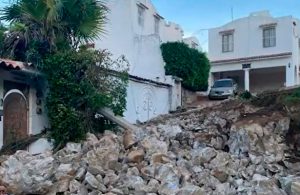 Casa de Sylvia Pasquel en Acapulco sufrió graves daños  tras sismo