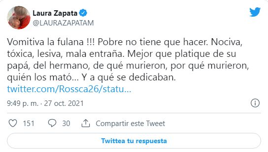 Laura Zapata defiende a Thalía y se le va con todo a Yolanda Andrade