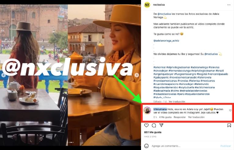 ¿Eres tú Adela Noriega? Supuesta foto de la actriz desata polémica
