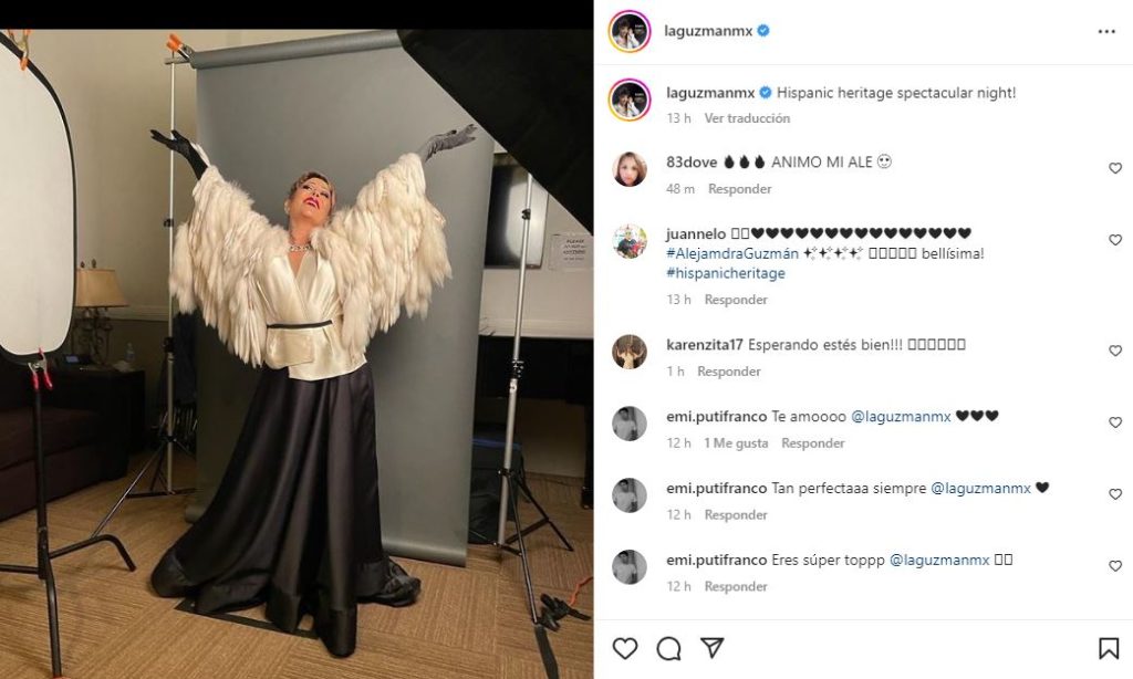Alejandra Guzmán sufre caída durante concierto y es hospitalizada