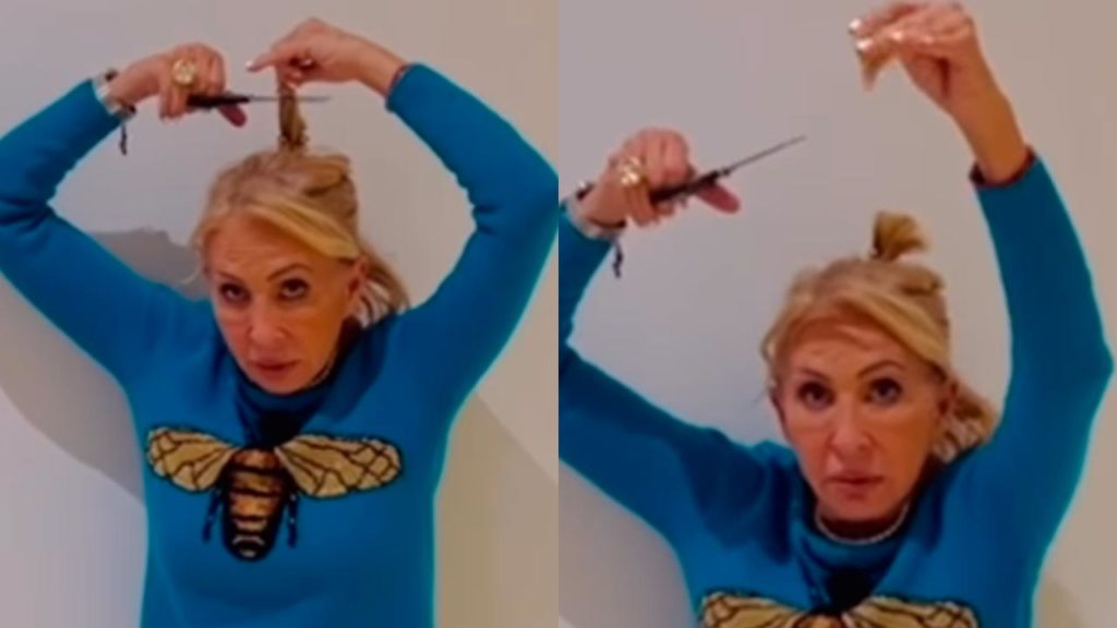 Laura Bozzo es criticada por cortarse el cabello en solidaridad con mujeres de Irán
