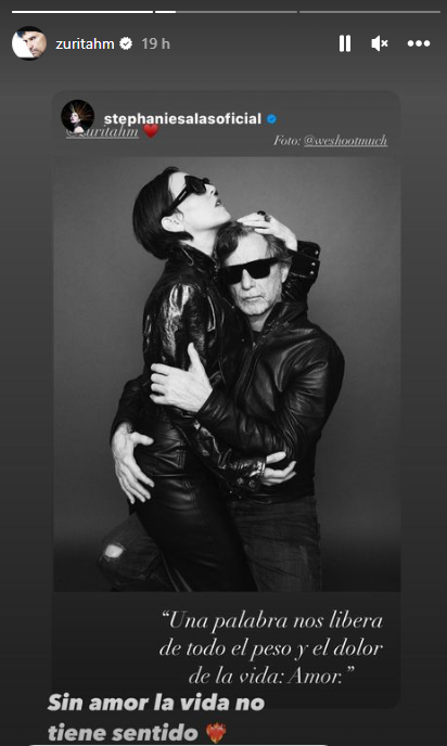 Stephanie Salas comparte fotos posando con Humberto Zurita