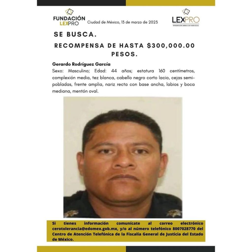 Octavio Ocaña: Ofrecen recompensa por expolicía involucrado en su muerte