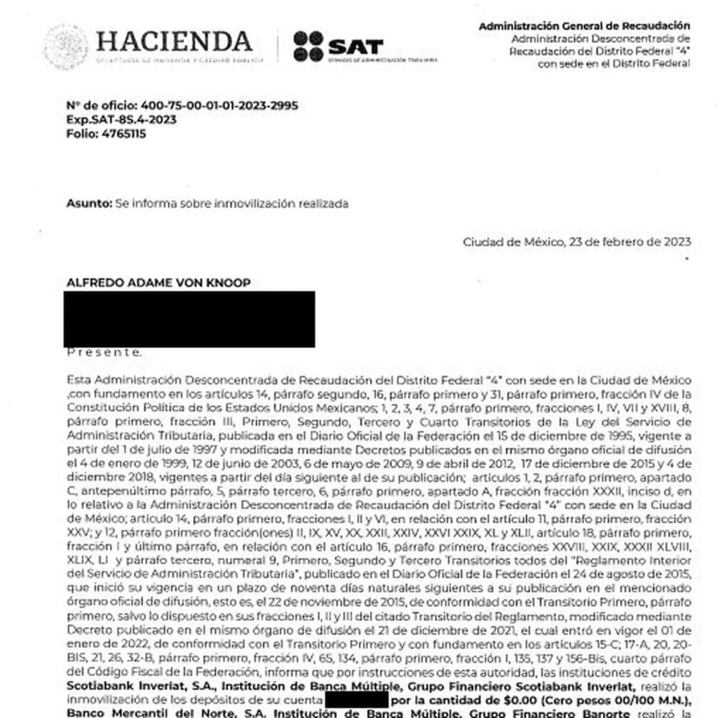 Alfredo Adame está endeudadísimo con el SAT, ¿podría ir a parar a la cárcel?