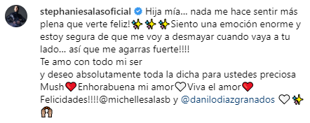 Michelle Salas anuncia su compromiso luciendo lujoso anillo