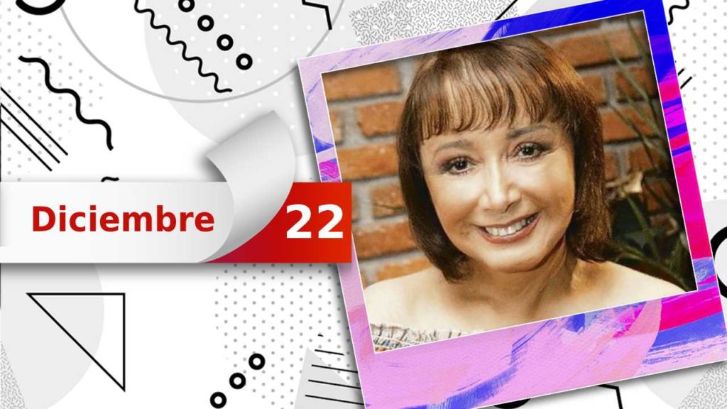 Efemérides 22 de Diciembre: En 1950 nace María Antonieta de las Nieves