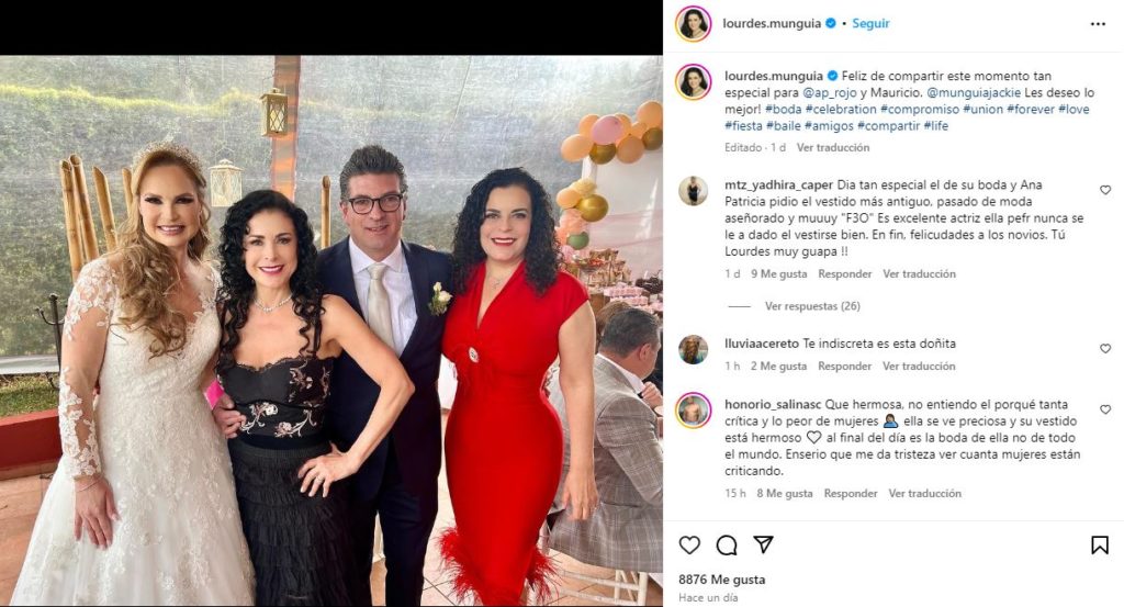 Ana Patricia Rojo se casa a los 50 años por tercera ocasión