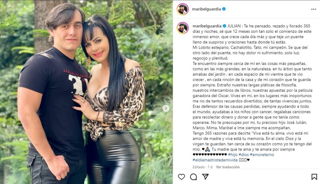 Marco Chacón honra la memoria de Julián Figueroa un año después de su partida.