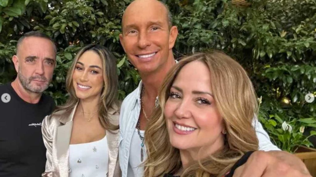 ¡Andrea Legarreta y Erik Rubín juntos de nuevo! ¿Se abre la puerta a una reconciliación?