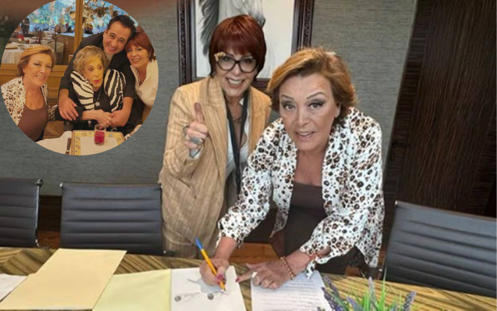 Alejandra Guzmán y Sylvia Pasquel oficializan la creación de la Fundación Silvia Pinal A.C.